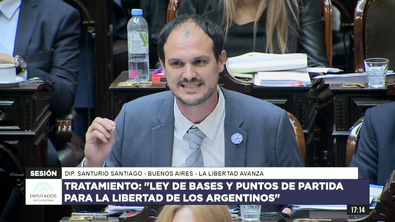 Diputado Santurio, Santiago – LLA – Sesión 31-01-2024