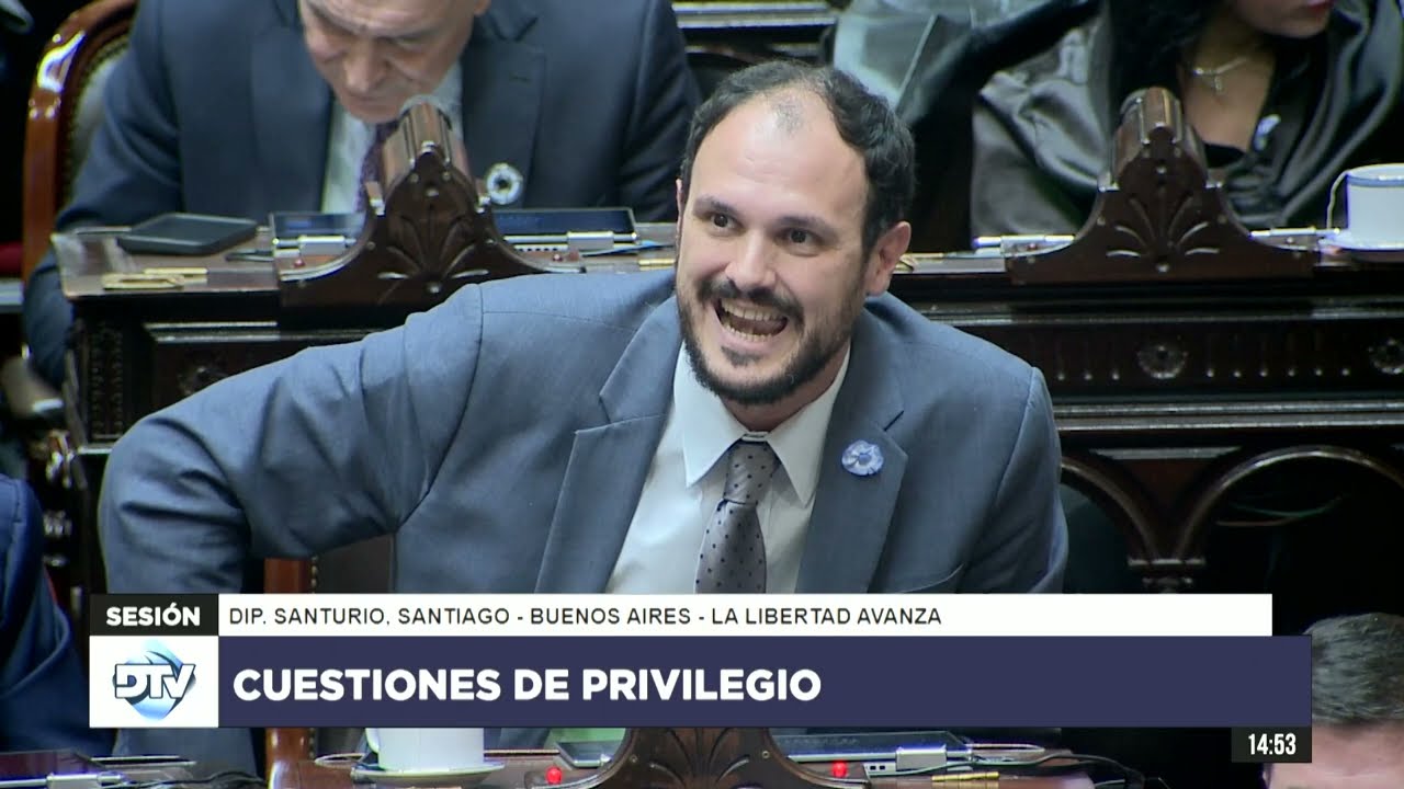 Diputado Santurio, Santiago – LLA – Sesión 21-05-2024 – CP
