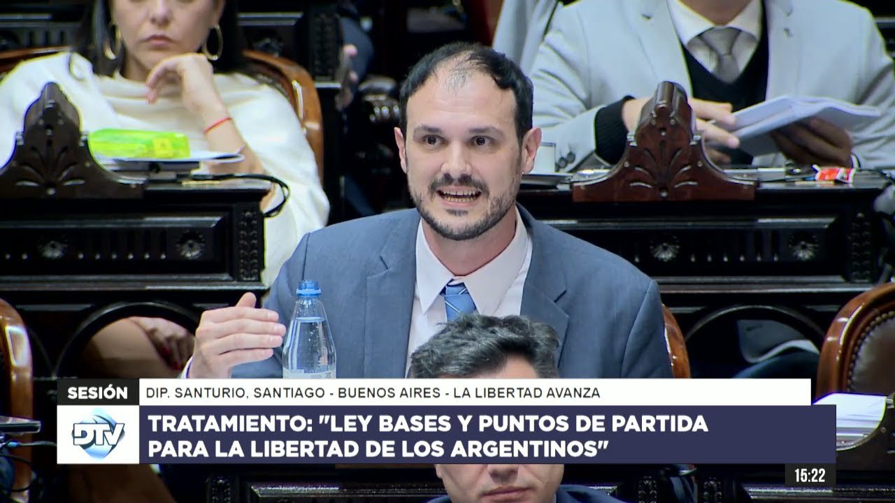 Diputado Santurio, Santiago – LLA – Sesión 27-06-2024 – PL
