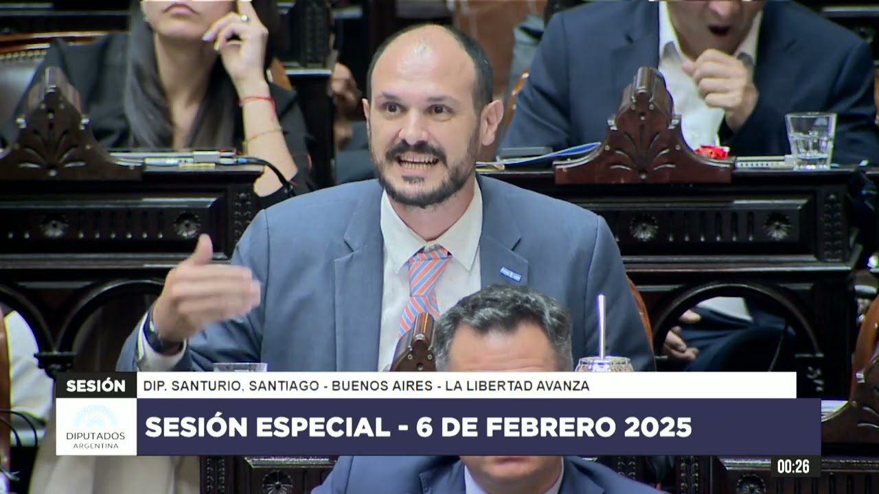 Diputado Santurio, Santiago – LLA – Sesión 06-02-2025 – PL