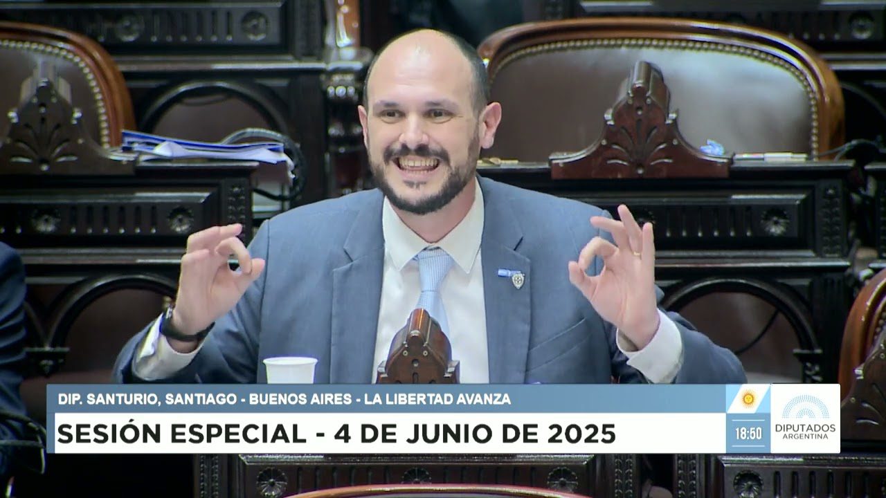 Diputado Santurio, Santiago – LLA – Sesión 04-06-2025 – PL