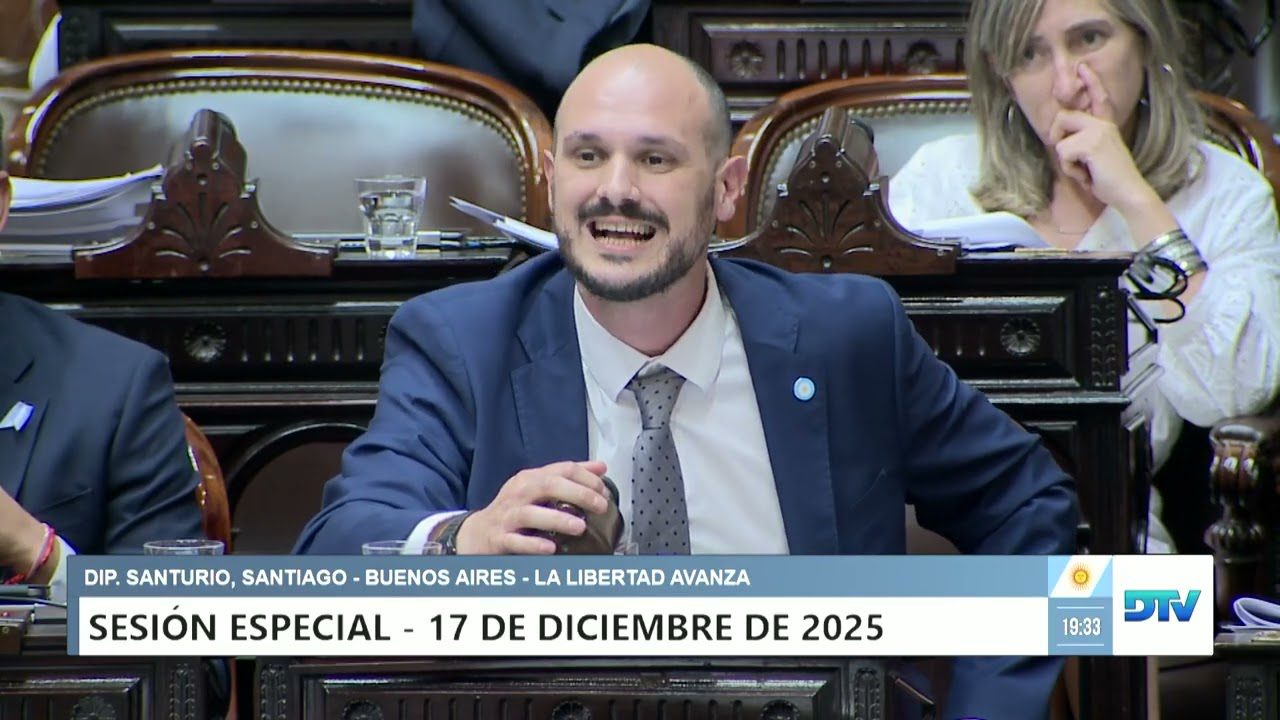 Diputado Santurio, Santiago – LLA – Sesión 17-12-2025 – PL