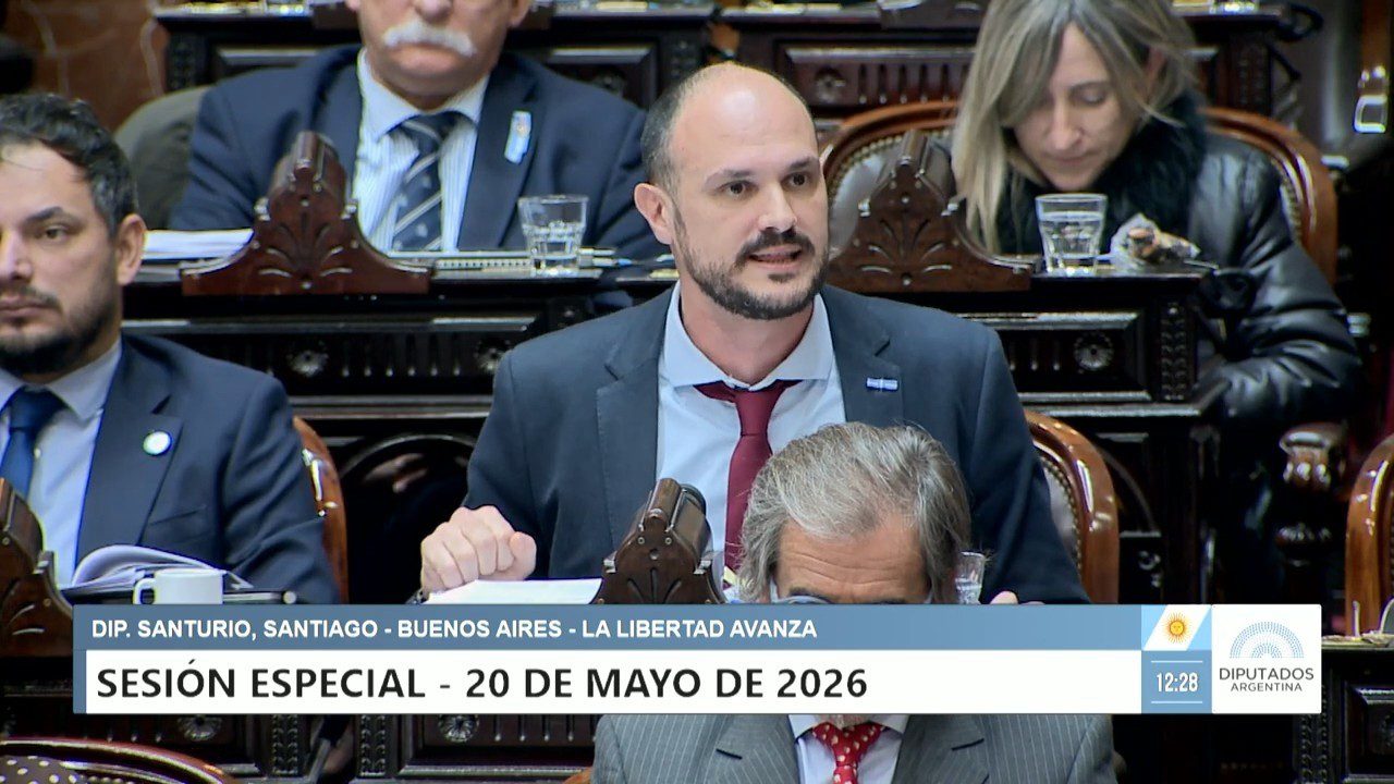 Un año de intervenciones de Santiago Santurio en el Congreso: las frases que marcaron sus discursos