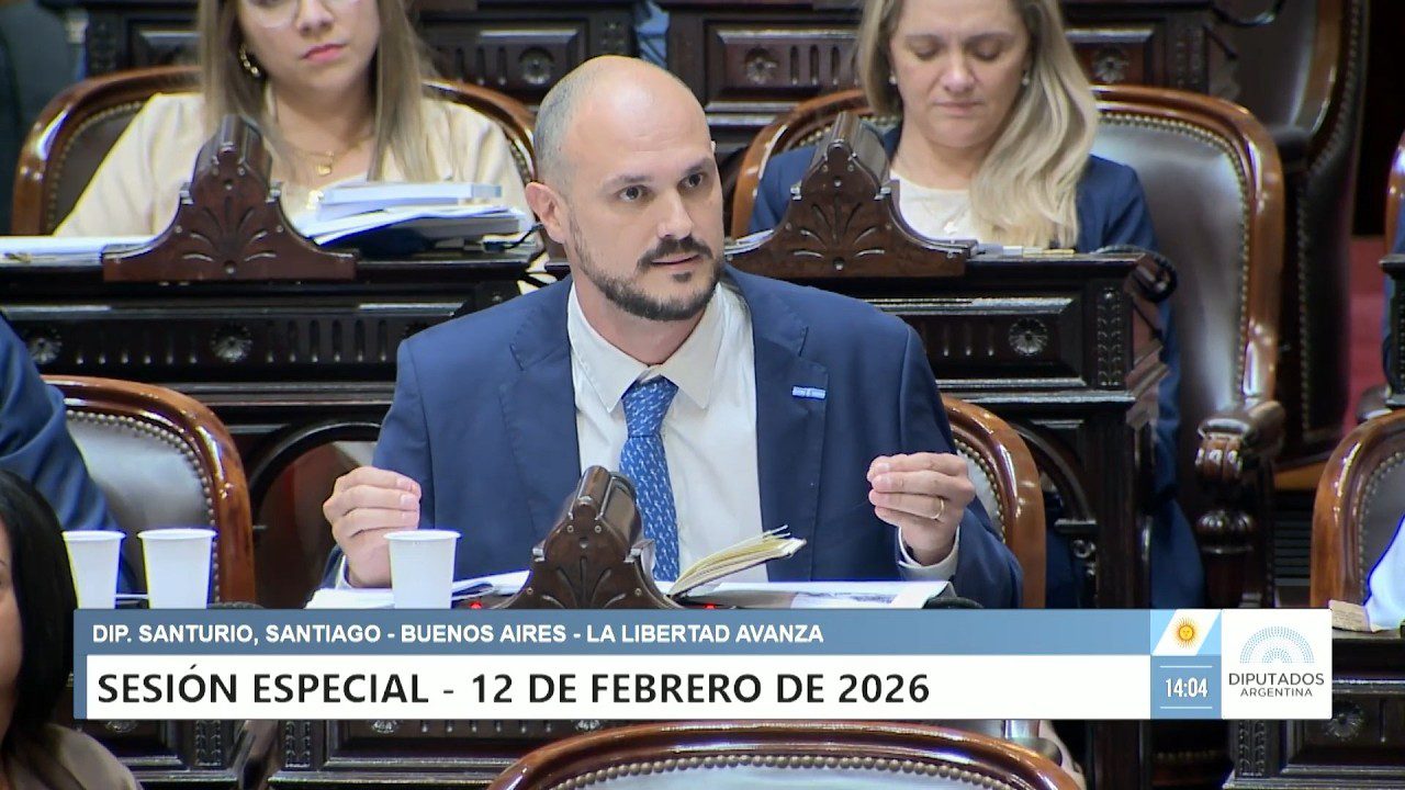 Diputado Santurio, Santiago – LLA – Sesión 12-02-2026 – PL