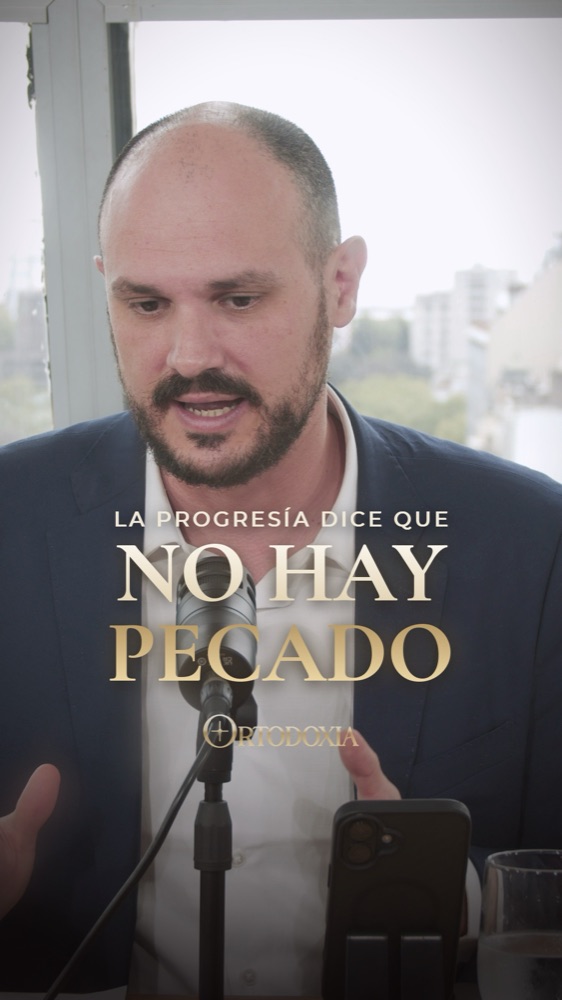 Santiago Santurio sobre la idea de que “no hay pecado”.